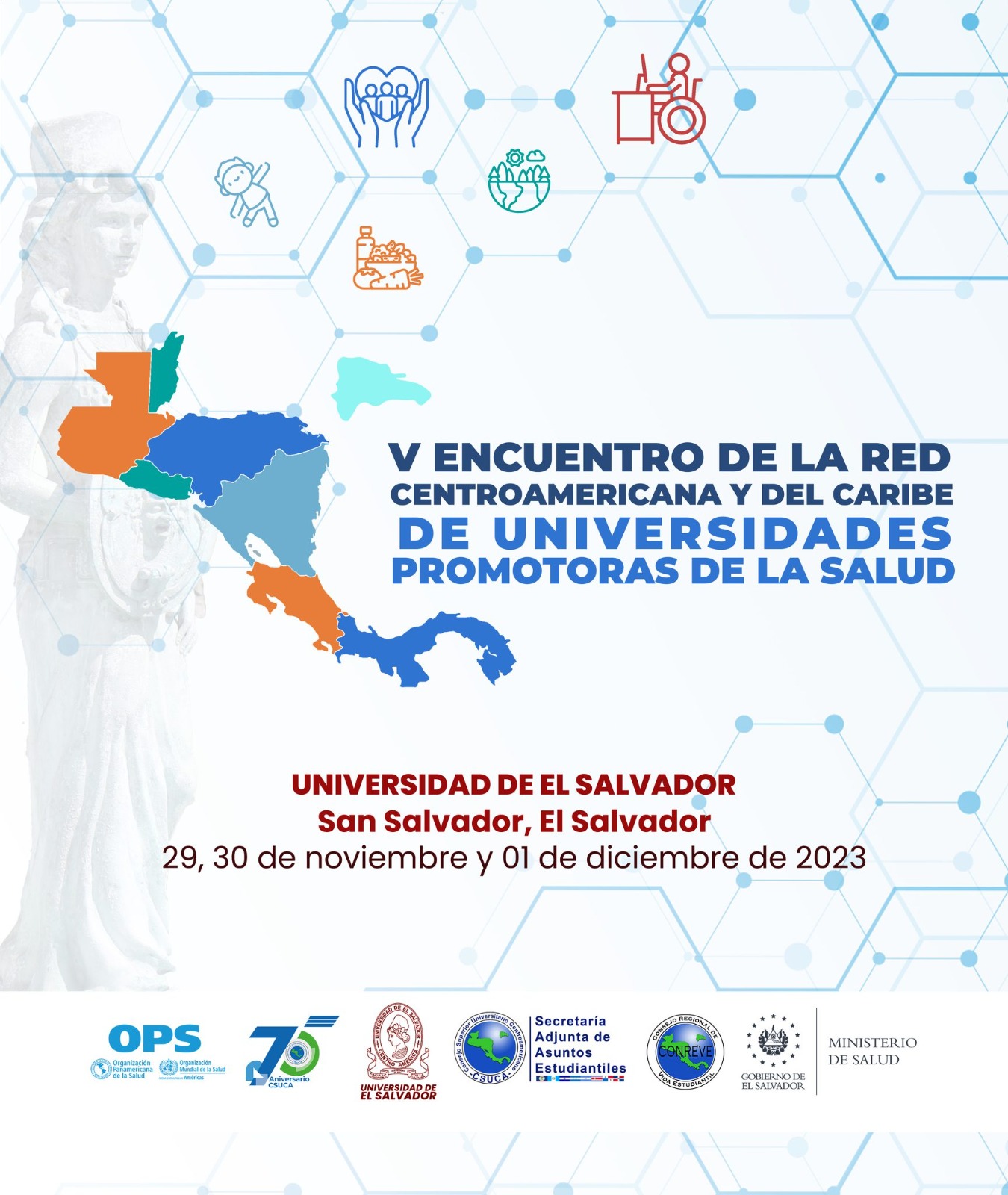 Gráfica del Promotoras de Salud 2023